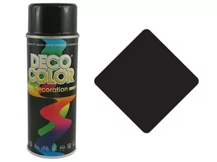 DECO Lakier Spray Czarny Połysk 400ml 13895 - Kosmetyki samochodowe - miniaturka - grafika 1