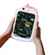 Zabawki kreatywne - TABLET GRAFICZNY DO RYSOWANIA DLA DZIECI JEDNOROŻEC 8.5'' TABLICA + RYSIK - miniaturka - grafika 1