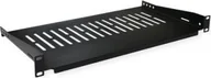 Akcesoria do szaf serwerowych - Value Półka VALUE 19, 485 x 250 mm, maks. 10 kg, czarna - miniaturka - grafika 1