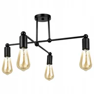 Lampy sufitowe - Lampa Sufitowa Wisząca Żyrandol Plafon E27 Led - miniaturka - grafika 1