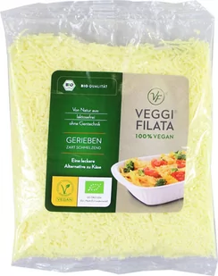 VEGGIE FILATA PRODUKT WEGAŃSKI A LA SER TARTY (2 mm) BIO 200 g - VEGGI FILATA - Sery - miniaturka - grafika 1