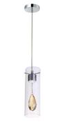 Lampy sufitowe - Lampex Lampa wisząca Deva 614/1 - miniaturka - grafika 1