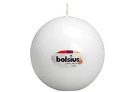 Świece - Bolsius 103610036702 Świeca kulista, zanurzana, Ø 7 cm, biała - miniaturka - grafika 1
