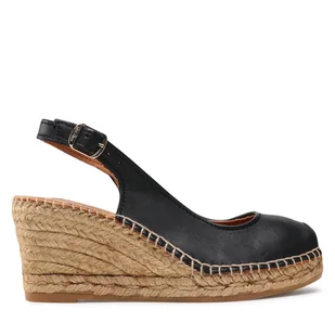 Espadryle Toni Pons Croacia Czarny - Espadryle damskie - miniaturka - grafika 1