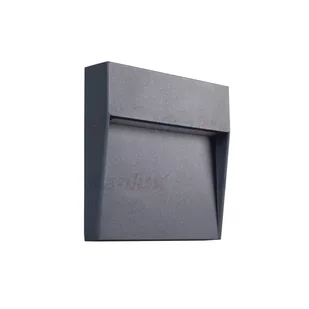 Oprawa Naścienna Kanlux Duli Led 4W-Nw-L-Gr 4W 4000K Model 33750 - Lampy ogrodowe - miniaturka - grafika 1