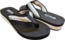 Japonki sportowe damskie platforma BIG STAR LL274781 - Klapki i japonki damskie - miniaturka - grafika 1