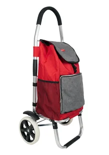 Wózek na zakupy Trolej ST300 czarno-szary klapa z klamrą wodoodporny kieszeń chłodząca - Torby i wózki na zakupy Wózek na zakupy Trolej ST300 czarno-szary klapa z klamrą wodoodporny kieszeń chłodząca - Torby i wózki na zakupy - miniaturka - grafika 1