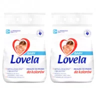 Środki do prania - Lovela Baby Hipoalergiczny proszek do prania do kolorów Zestaw 2 x 2.7 kg - miniaturka - grafika 1