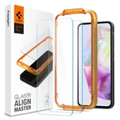 Pozostałe akcesoria do telefonów - Szkło hartowane Spigen Alm Glas.tR 2-pack do Samsung Galaxy A35 5G Clear - miniaturka - grafika 1