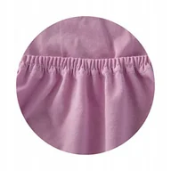 Prześcieradła dla dzieci - Grube PRZEŚCIERADŁO JERSEY DO ŁÓŻECZKA 180x80 BAWEŁNA - fioletowy - miniaturka - grafika 1