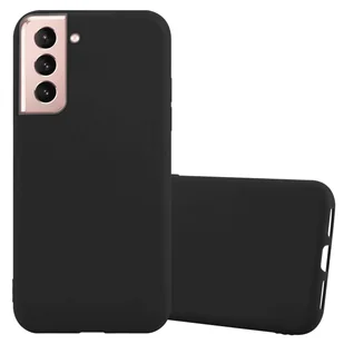 Pokrowiec Do Samsung Galaxy S21 5G Etui w CANDY CZARNY TPU Silikon Obudowa Case Cover Ochronny Plecki Cadorabo - Etui i futerały do telefonów - miniaturka - grafika 1