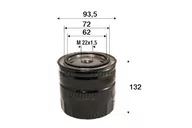 Filtry oleju - Valeo 586115 Filtr Oleju - miniaturka - grafika 1