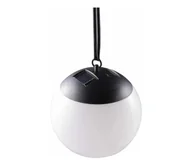 Lampy ogrodowe - LED Lampa solarna wisząca KIARA LED/1,2V IP44 czarna - miniaturka - grafika 1