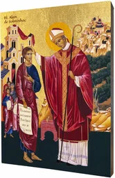 Ikona bł. Alan de Solminihac - Ikony i obrazy sakralne - miniaturka - grafika 1