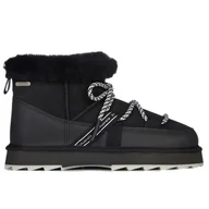 Botki damskie - Buty Emu Australia Blurred Micro W13129BLAK - czarne - miniaturka - grafika 1