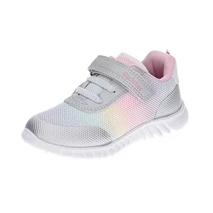 Richter Kinderschuhe Wallaby Sneakersy dla chłopców i dziewczynek, srebrne/białe/tęczowe, 27 EU, Srebrny, biały, tęczowy, 27 EU Weit - Buty dla chłopców - miniaturka - grafika 1