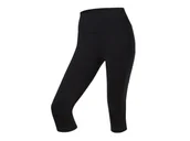 Spodnie sportowe damskie - CRIVIT Legginsy funkcyjne damskie capri (Czarny, M (40/42)) - miniaturka - grafika 1