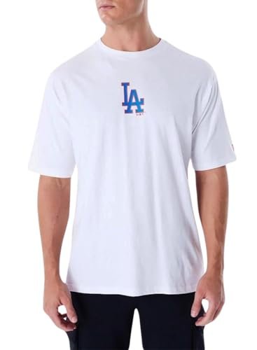 MLB World Series Oversized T-shirt oversize Los Angeles Dodgers Whitete Navy