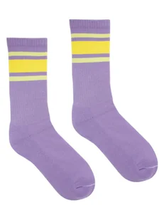 Skarpetki sportowe fioletowe - Skarpetki męskie - miniaturka - grafika 1