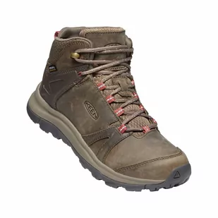 Buty trekkingowe damskie KEEN TERRADORA II LEATHER MID WP - Buty trekkingowe damskie - miniaturka - grafika 4