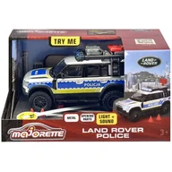 Samochody i pojazdy dla dzieci - MAJORETTE Rover policja 12,5 cm 371-2000 - miniaturka - grafika 1