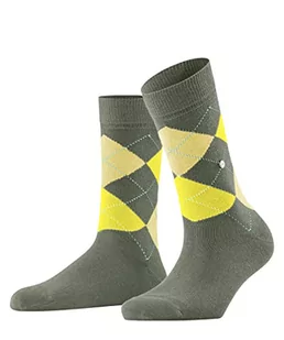 Burlington Queen skarpety damskie z bawełny ekologicznej, Grün (Jungel 7825), 36-41 EU - Skarpetki damskie - miniaturka - grafika 1