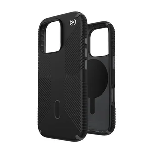 Speck Presidio2 Grip ClickLock & MagSafe - Etui iPhone 16 Pro (Black / Slate Grey / White) - Etui i futerały do telefonów - miniaturka - grafika 1