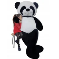 Maskotki i pluszaki - DUŻY MIŚ PLUSZOWY PANDA 220cm MASKOTKA GIGANT - miniaturka - grafika 1
