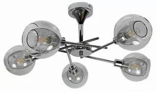 Candellux OZZO Chrom 5xE14 Lampa sufitowa 35-72252 35-72252 - Lampy sufitowe - miniaturka - grafika 1