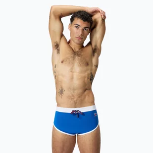 Kąpielówki męskie Speedo Jetstream Retro Logo Brief - Kąpielówki męskie - miniaturka - grafika 1