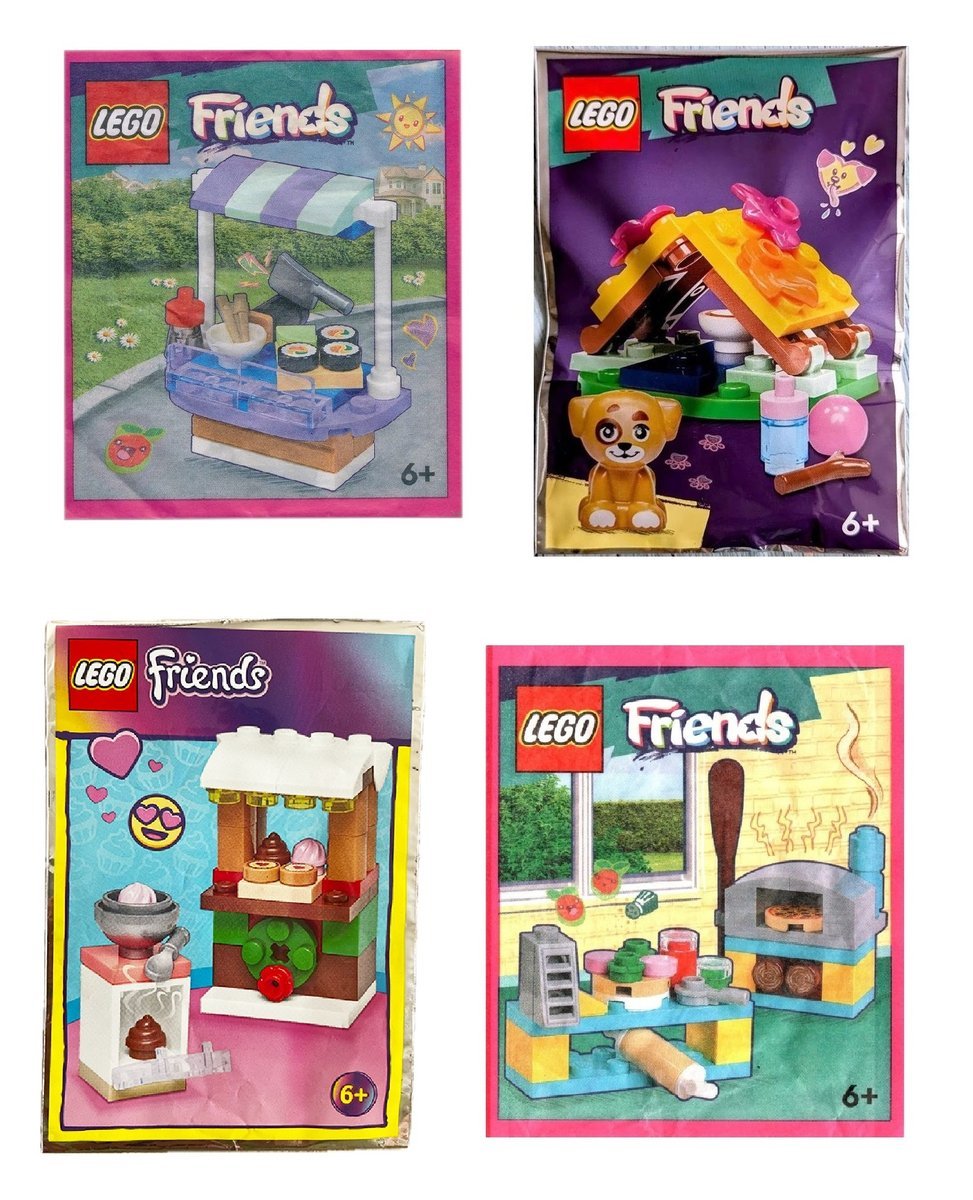 Klocki LEGO Friends - Zestaw 4 Polybag - FR08