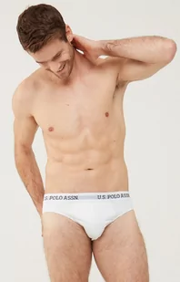 80452 białe bawełniane slipy męskie, Kolor biały, Rozmiar S, U.S. POLO ASSN - Intymna - Majtki męskie - miniaturka - grafika 1