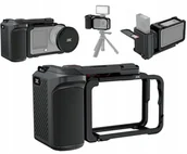 Akcesoria do kamer sportowych - Uchwyt Grip + Ramka Montażowa Frame Mount + Stopka Iso Do Dji Osmo Action 6 / Ssk-oa6 - miniaturka - grafika 1