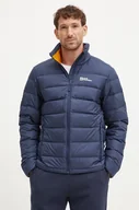 Kurtki i kamizelki sportowe męskie - Jack Wolfskin kurtka sportowa puchowa Ather kolor granatowy 1207681 - miniaturka - grafika 1