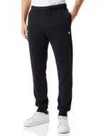 Spodenki męskie - Champion Legacy Basics-Powerblend Fleece Rib Cuff męskie spodnie dresowe, Nero, S - miniaturka - grafika 1