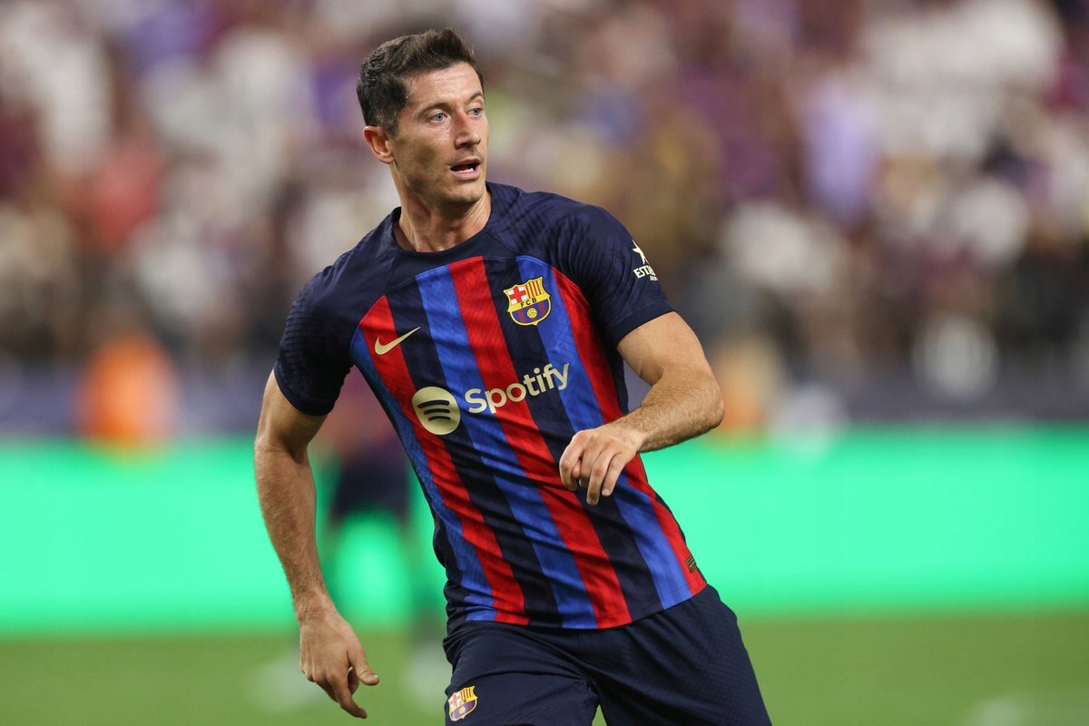 PODKŁADKA POD MYSZ Nadruk 22x18 cm Robert Lewandowski Fc Barcelona Prezent
