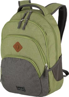 Plecak sportowy Travelite Basics Zielony/Szary - Plecaki - miniaturka - grafika 1