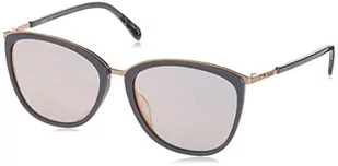 Fossil Damskie okulary przeciwsłoneczne Fos 2091/G/S, szary, 56 - Okulary przeciwsłoneczne - miniaturka - grafika 1