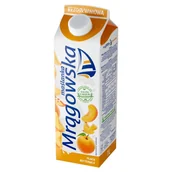 Kefiry, jogurty, maślanki - Mlekpol - Maślanka Mrągowska brzoskwiniowa. - miniaturka - grafika 1