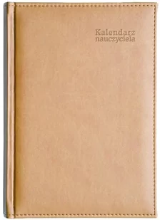 Kalendarz naucz. 2024/2025 A5 tyg. Vivella beż - Wokół Nas - Kalendarze - miniaturka - grafika 1