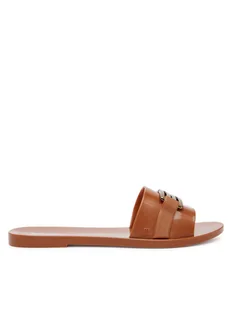Melissa Klapki Melissa Babe M Chic Ad 36000 Brązowy - Klapki i japonki damskie - miniaturka - grafika 1