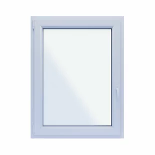 Okno PCV 2-szybowe fasadowe O15 białe 865x1135 mm otwierane do wewnątrz lewe 5901171274540 - Okna - miniaturka - grafika 1