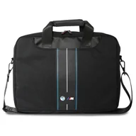 Torby na laptopy - Torba BMW BMCB15COMPVSKL 16" czarny/black Nylon Blue Stripe - miniaturka - grafika 1