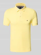 Koszulki męskie - Koszulka polo o kroju slim fit z mieszanki bawełny i elastanu - miniaturka - grafika 1