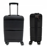 Walizki - Walizka Kabinowa Podróżna Premium 18 Na Kółkach Super Lekka Ryanair Wizzair - miniaturka - grafika 1