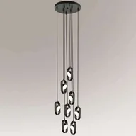 Lampy sufitowe - Shilo FUROKU 8539 lampa wisząca 8x6W/LED 4000K IP20 8539 - miniaturka - grafika 1