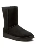 Śniegowce damskie - Ugg Buty W Classic Short II 1016223 Czarny - miniaturka - grafika 1