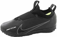 Piłka nożna - Nike Chłopięce buty piłkarskie Zoom Vapor dla dzieci, uniseks, kolor czarny/Dk Smoke Grey-Summit WHI, 30 EU, Black Dk Smoke Grey Summit Whi, 30 EU - miniaturka - grafika 1