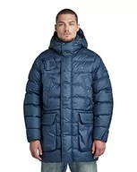 Kurtki męskie - G-STAR RAW G-Whistler męska kurtka z kapturem, Niebieski (luna blue D20102-B958-C630), XS - miniaturka - grafika 1