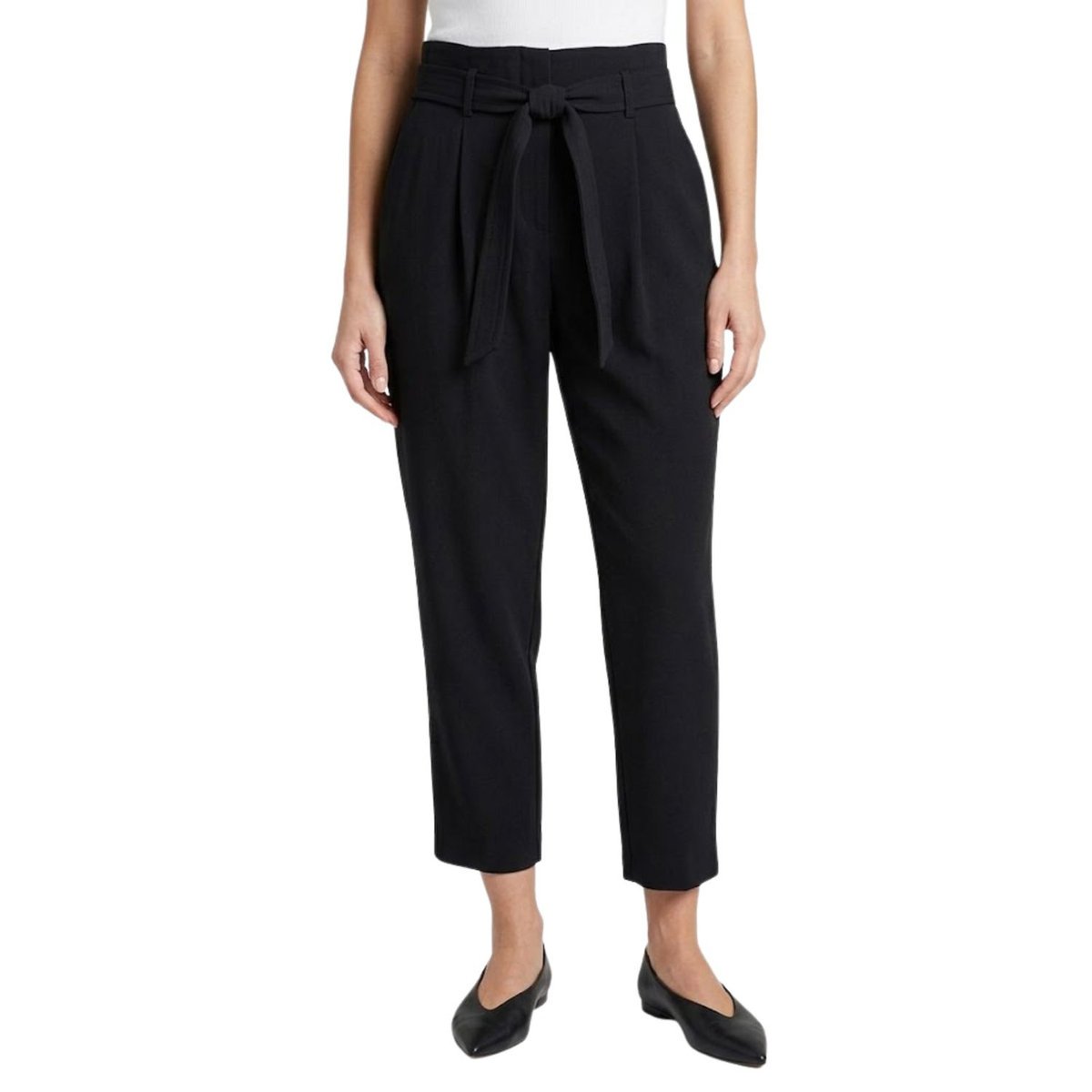 Spodnie damskie Morgan Ploni z wysokim stanem eleganckie-L